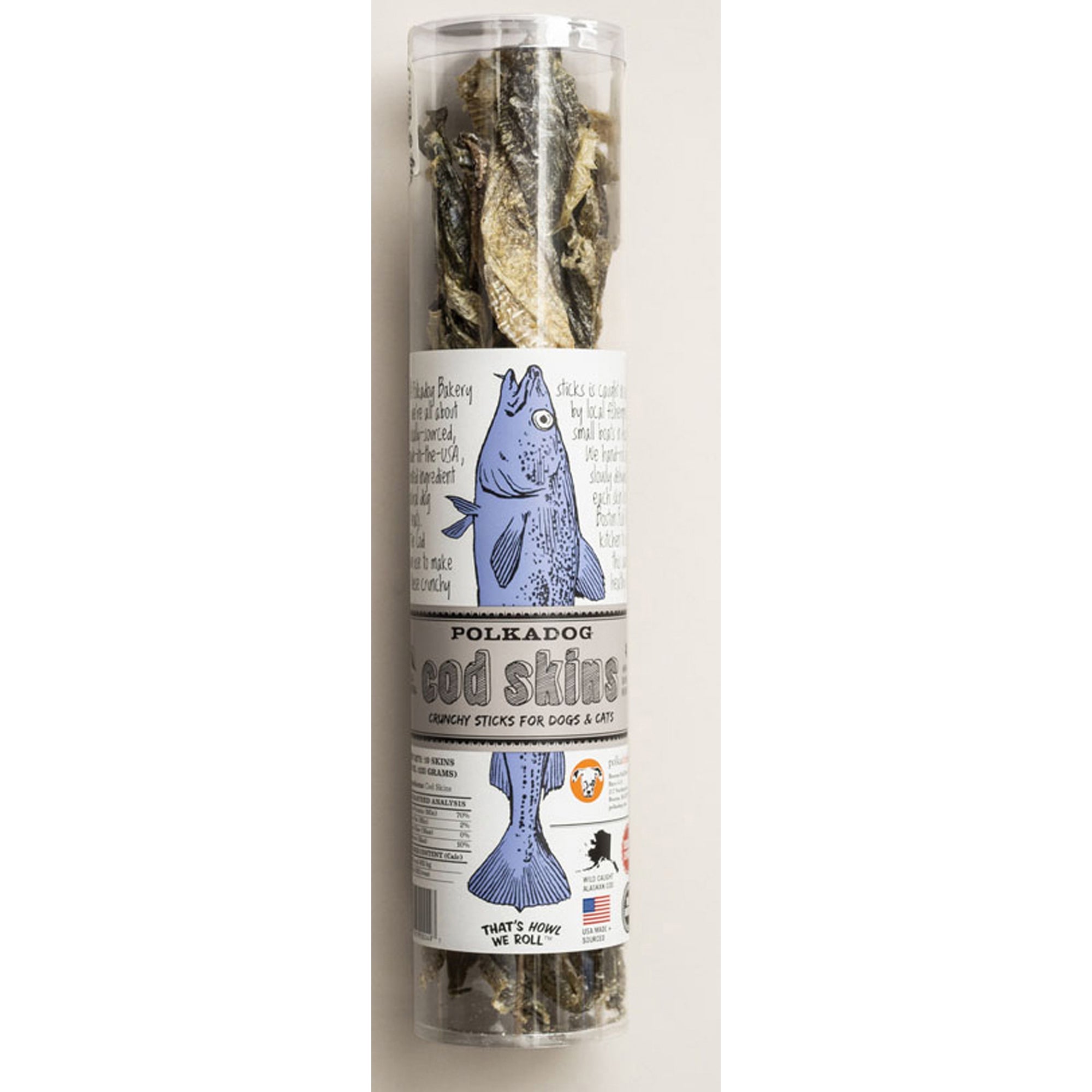 Polkadog Cod Skin Jerky - Pets Drug Mart