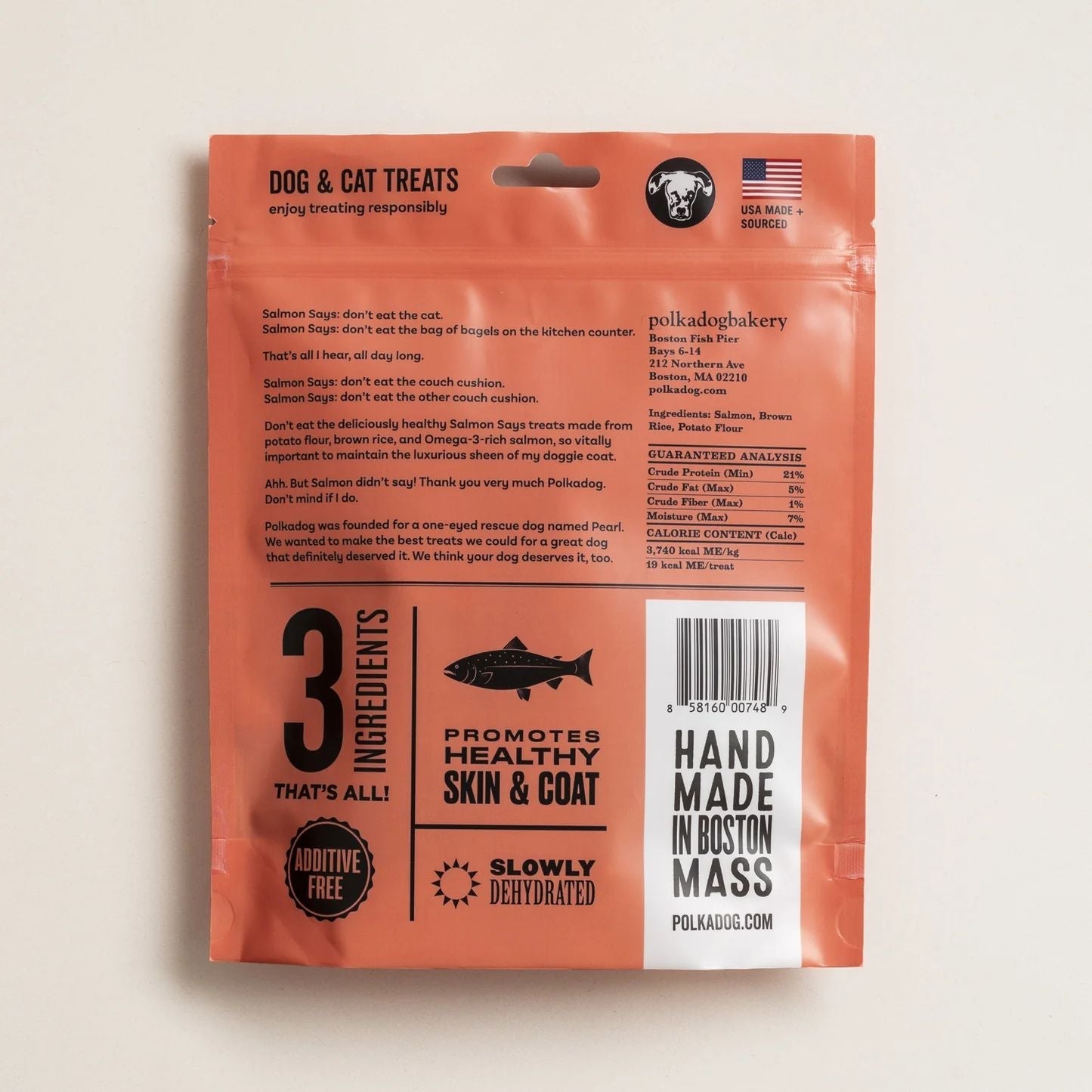 Polkadog Salmon Says Bone Shaped Treats For Dogs - Pets Drug Mart