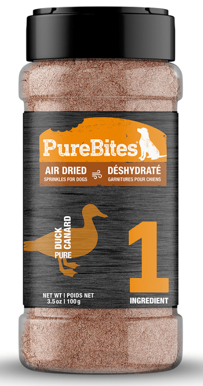 PureBites Air Dried Duck Sprinkles For Dogs - Pets Drug Mart