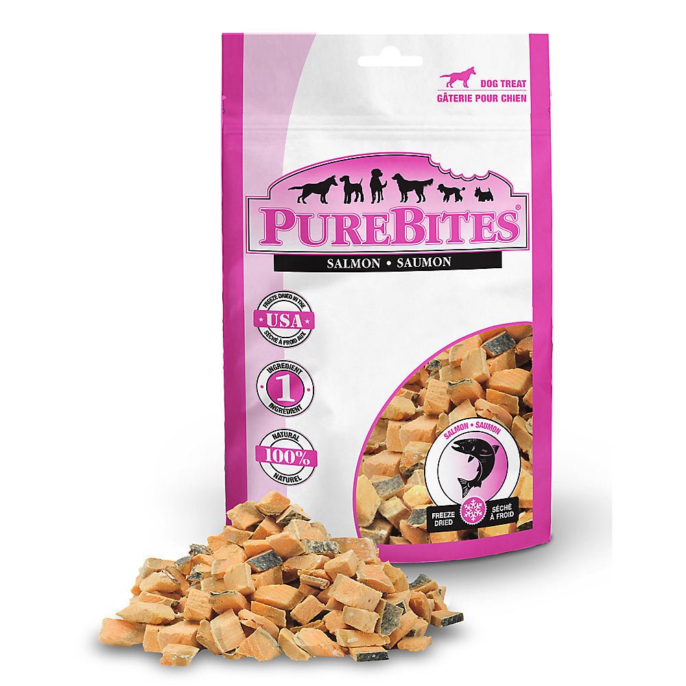 PureBites Freeze Dried Wild - Caught Salmon Treats For Dogs - Pets Drug Mart