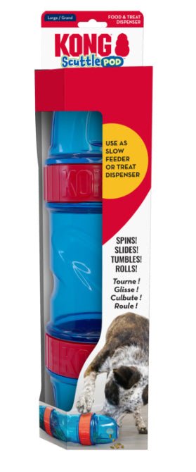 Scuttle Pod 8 - in - 1 Slow Feeder For Dogs - Pets Drug Mart