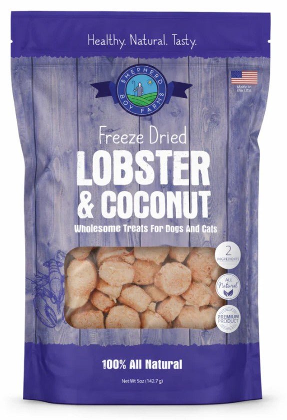 Shepherd Boy Farms Freeze Dried Lobster & Coconut For Cats & Dogs - Pets Drug Mart