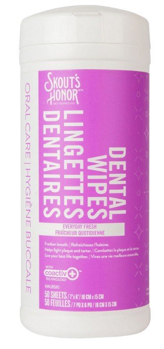 Skout's Honor Oral Care Pet Dental Wipes - Pets Drug Mart