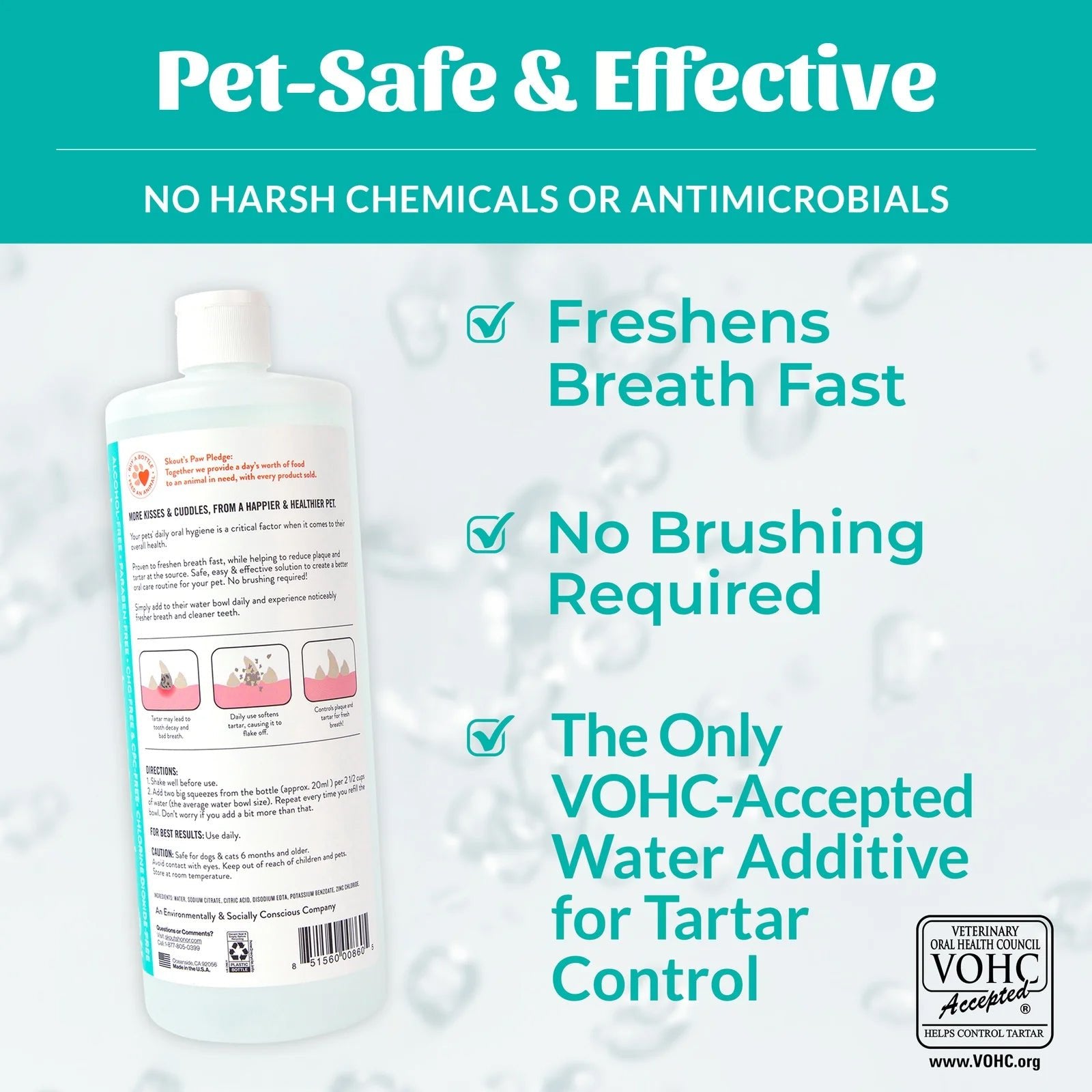 Skout's Honor Oral Care Water Additive - Pets Drug Mart