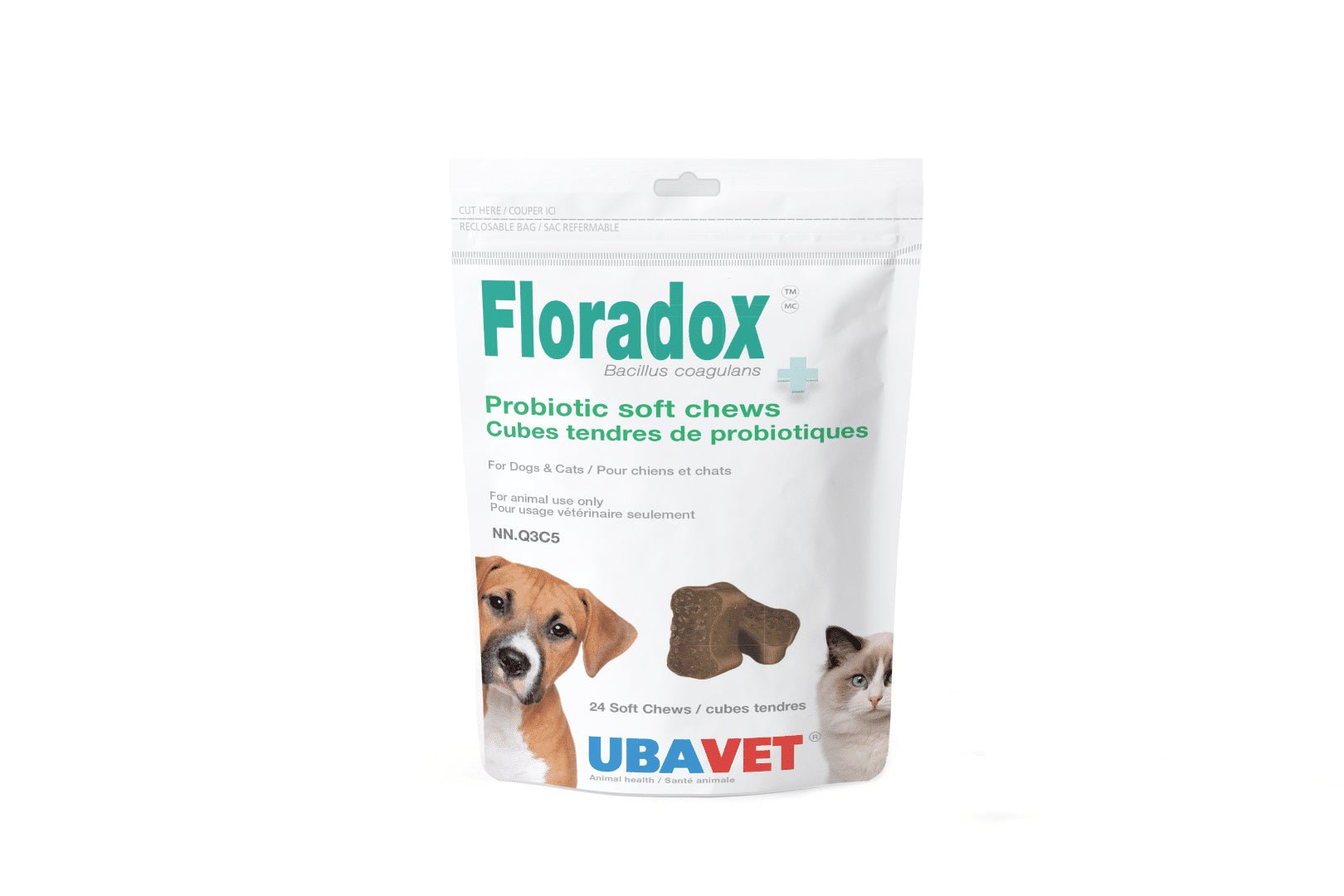 UbaVet Floradox Probiotic Soft Chews - Pets Drug Mart