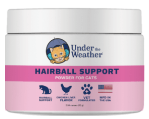 Under The Weather Hairball Support Powder for Cat - Pets Drug Mart