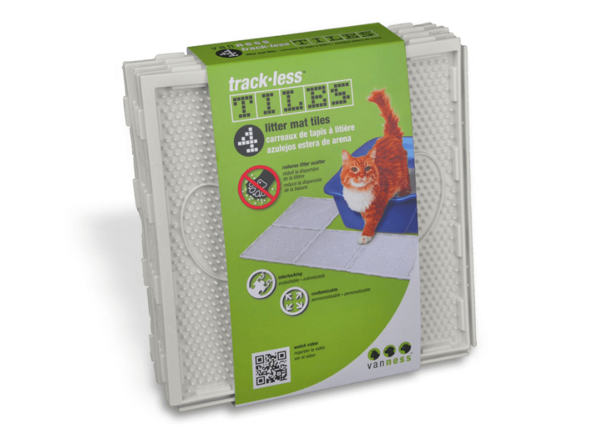VAN NESS Trackless Litter Mat Tiles - Pets Drug Mart