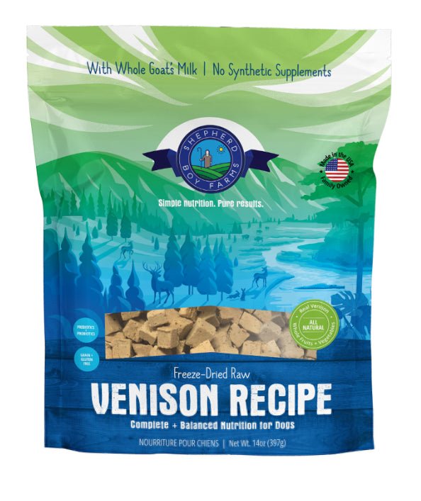 Venison Recipe Raw Freeze Dried Treats For Dogs - Pets Drug Mart