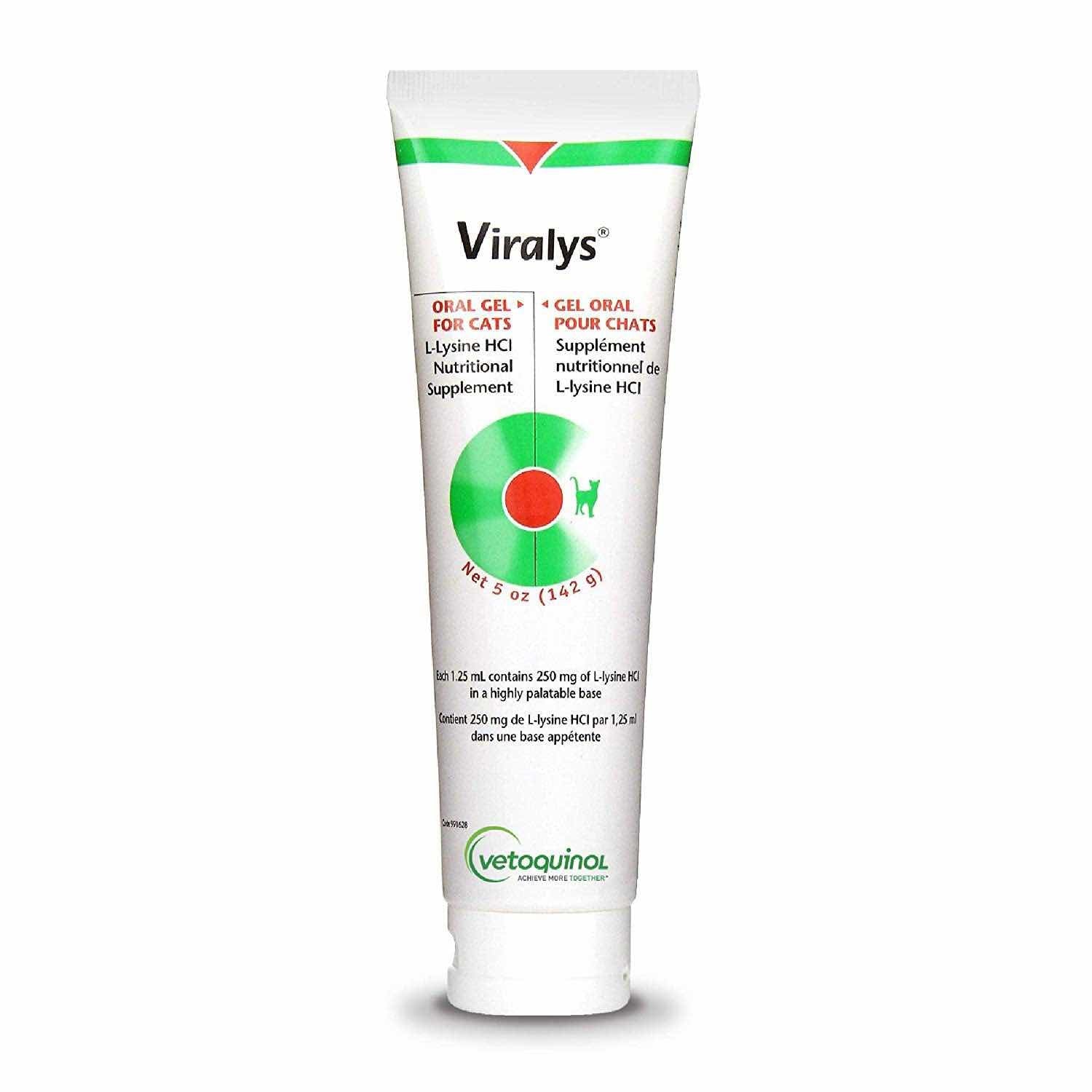 Vetoquinol Viralys L - Lysine HCL Nutritional Supplement Gel - Pets Drug Mart