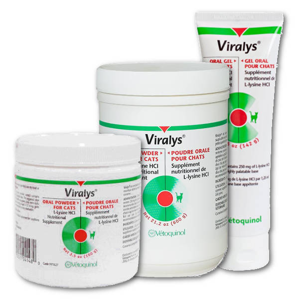 Vetoquinol Viralys L - Lysine HCL Nutritional Supplement Powder - Pets Drug Mart