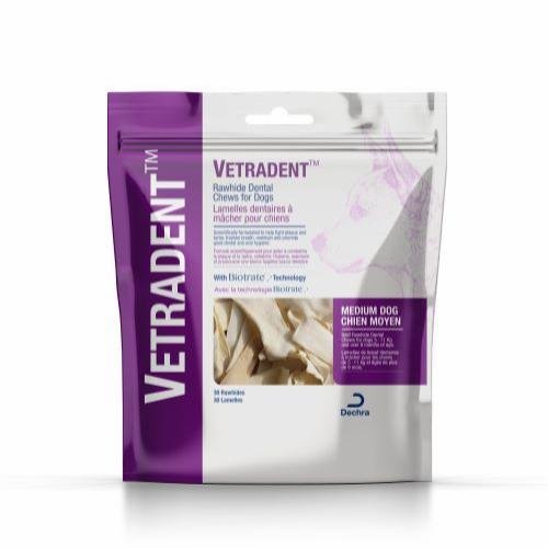 Vetradent Rawhide Dental Chews for Dogs - Pets Drug Mart