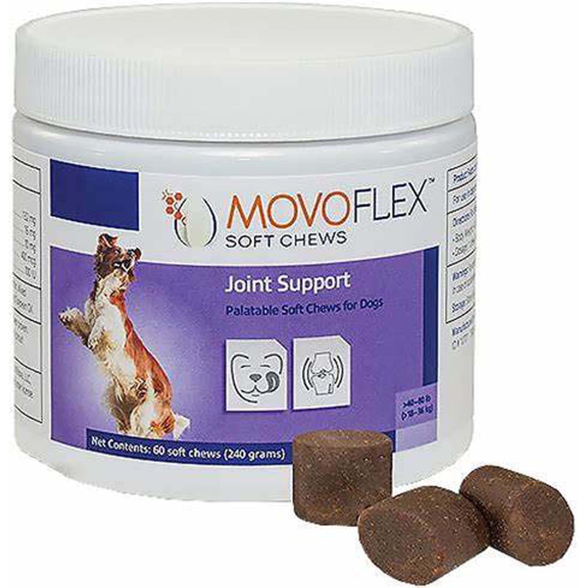 Virbac Movoflex Soft Chews Joint Supplement Dogs 60 Count - Pets Drug Mart