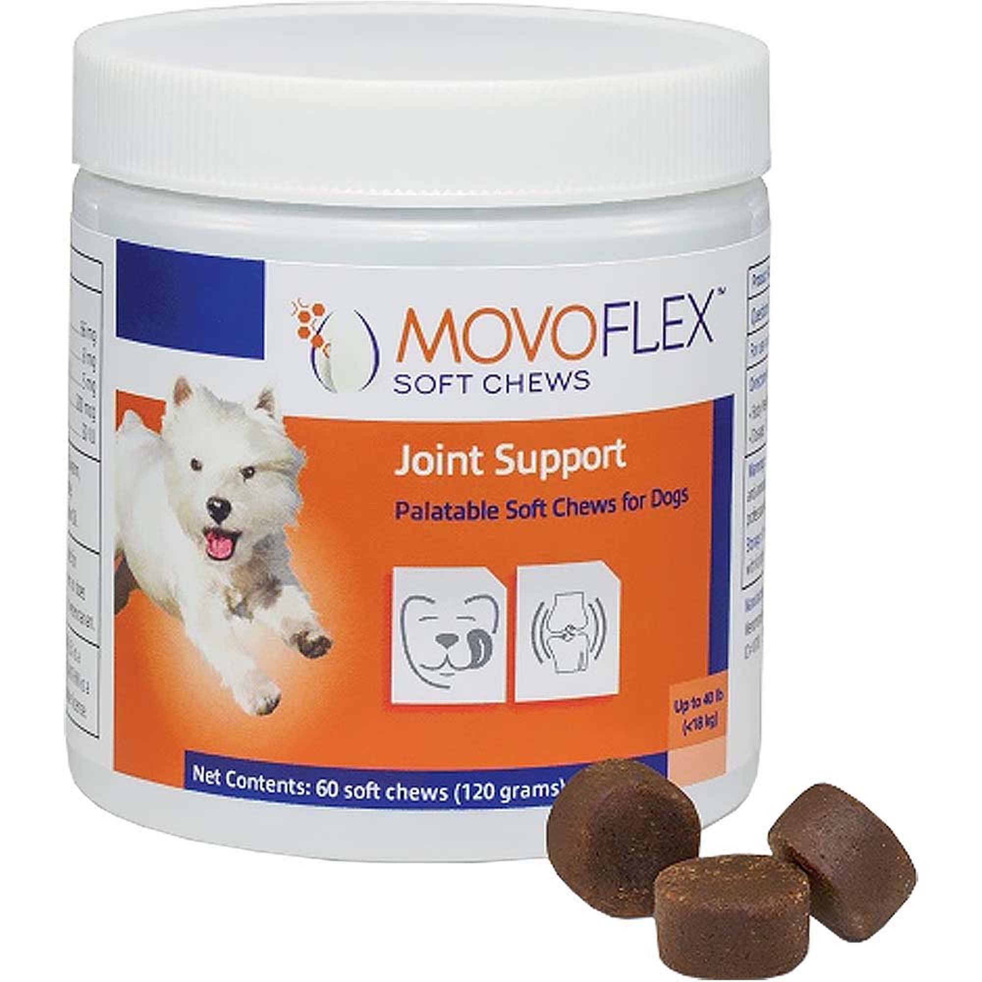 Virbac Movoflex Soft Chews Joint Supplement Dogs 60 Count - Pets Drug Mart