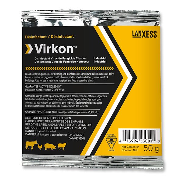 Virkon Disinfectant Virucide Fungicide Cleaner Powder - Pets Drug Mart
