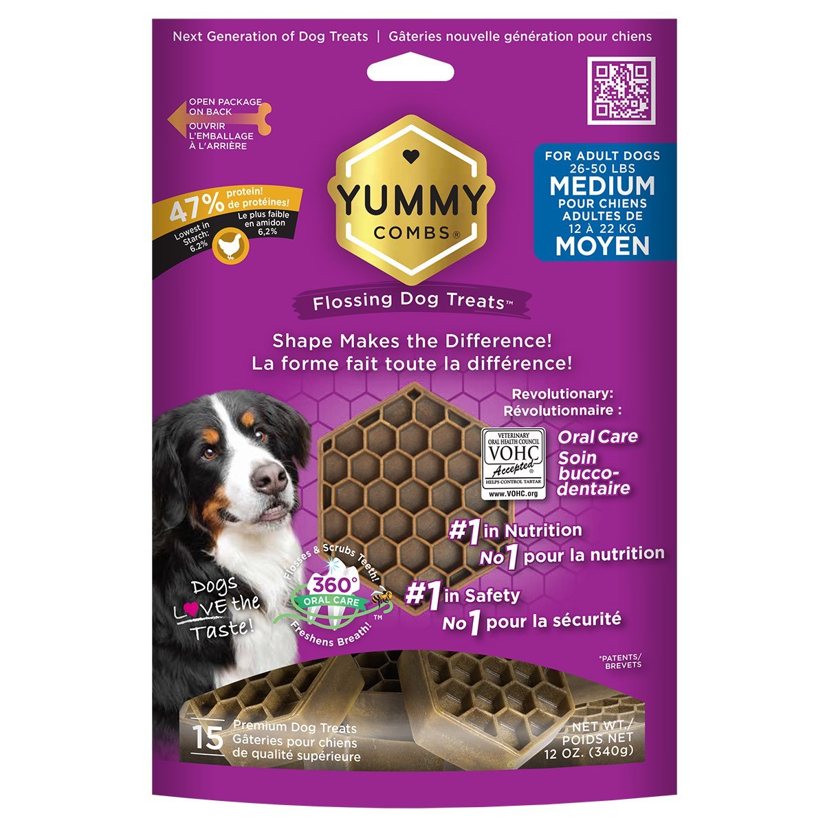 Yummy Combs Chicken Flavoured Flossing Dental Treats - Pets Drug Mart