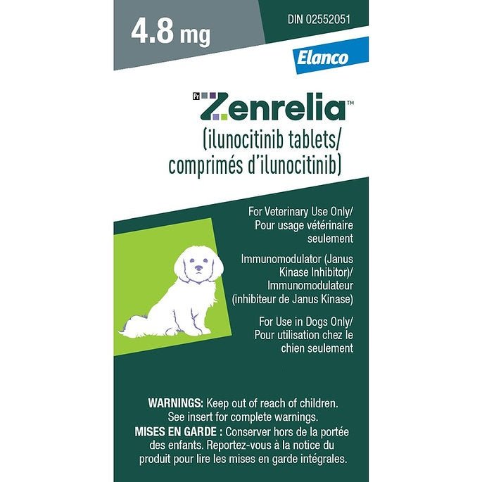 Zenrelia (Ilunocitinib) Allergy Relief Tablets for Dogs - Pets Drug Mart
