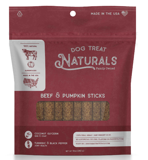 DT1532_Dogs_Dog Treat Naturals Superfood Sticks - Beef Pumpkin_Beef & Pumpkin, 10 oz