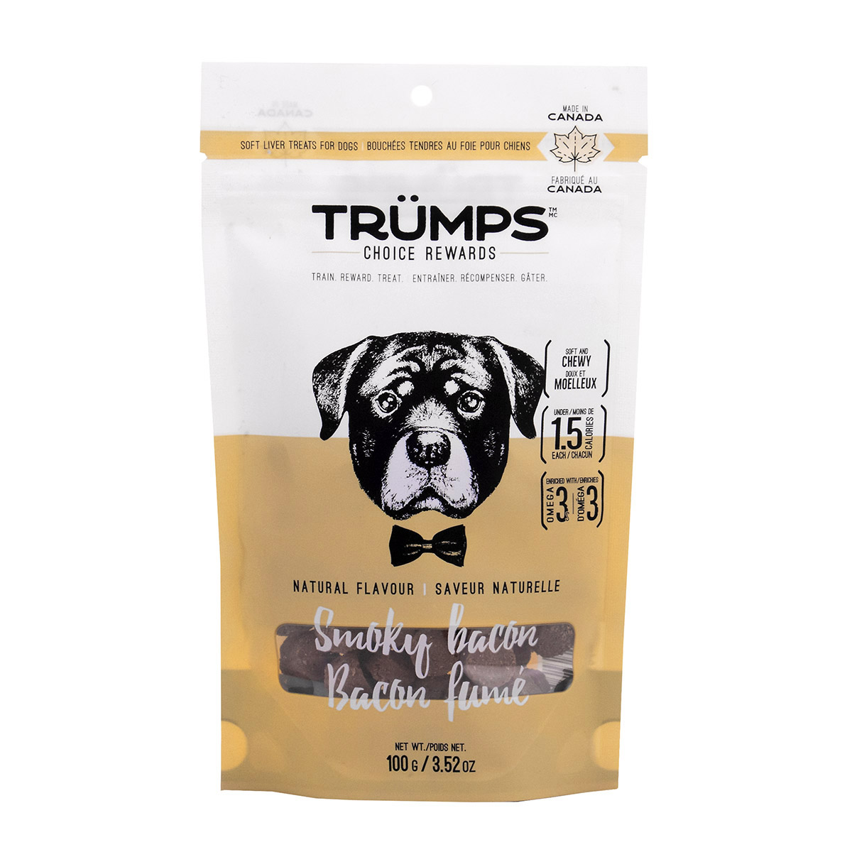 DD5377_Dogs_Trumps - Natural Smoky Bacon_Natural Smoky Bacon, 100 g