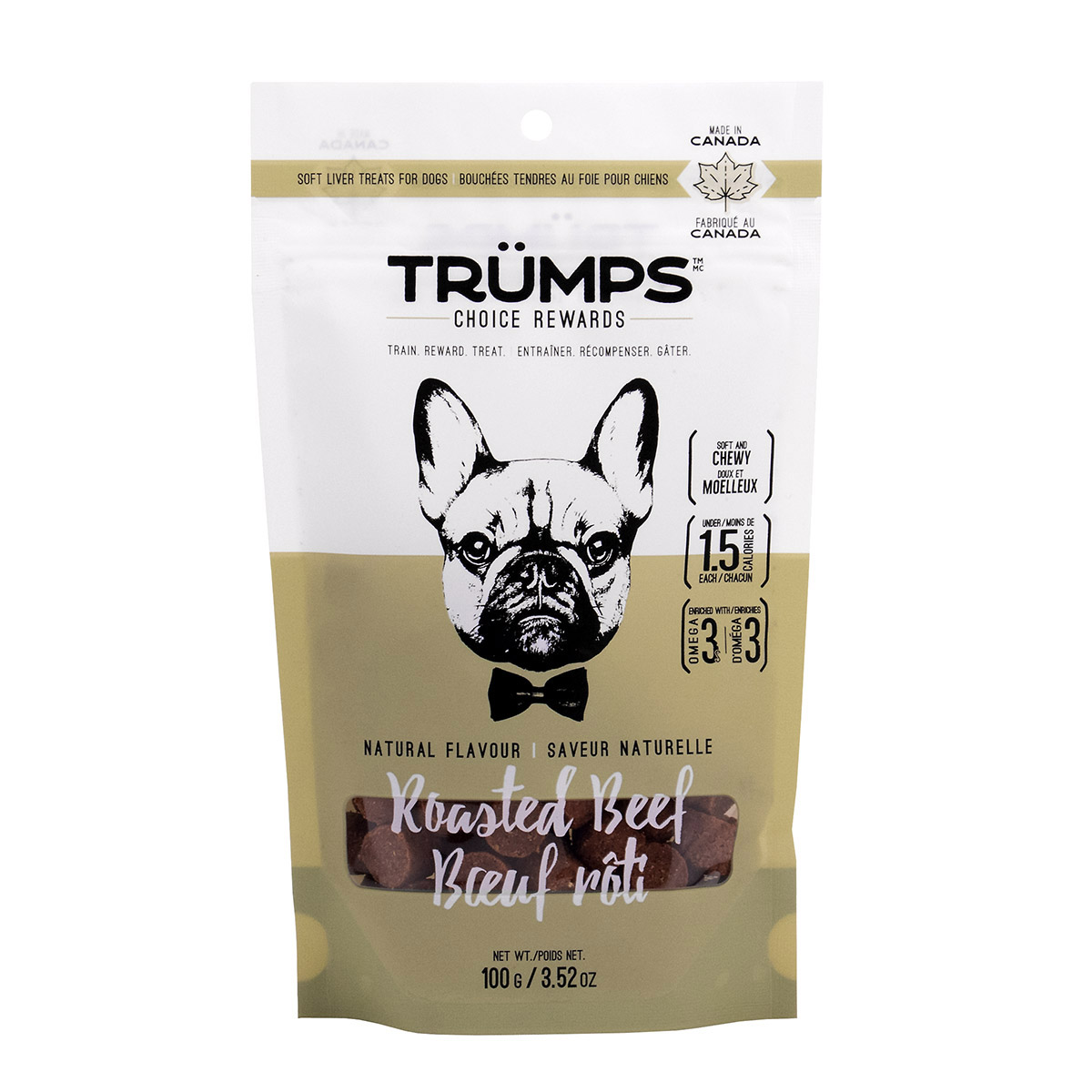 DD5378_Dogs_Trumps - Natural Roasted Beef_Natural Roasted Beef, 100 g