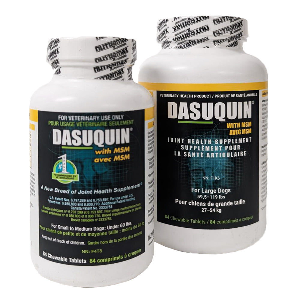 Dasuquin Joint Health Supplement With MSM Chewable Tablets For Small to Medium  Dogs - 84 Tablets