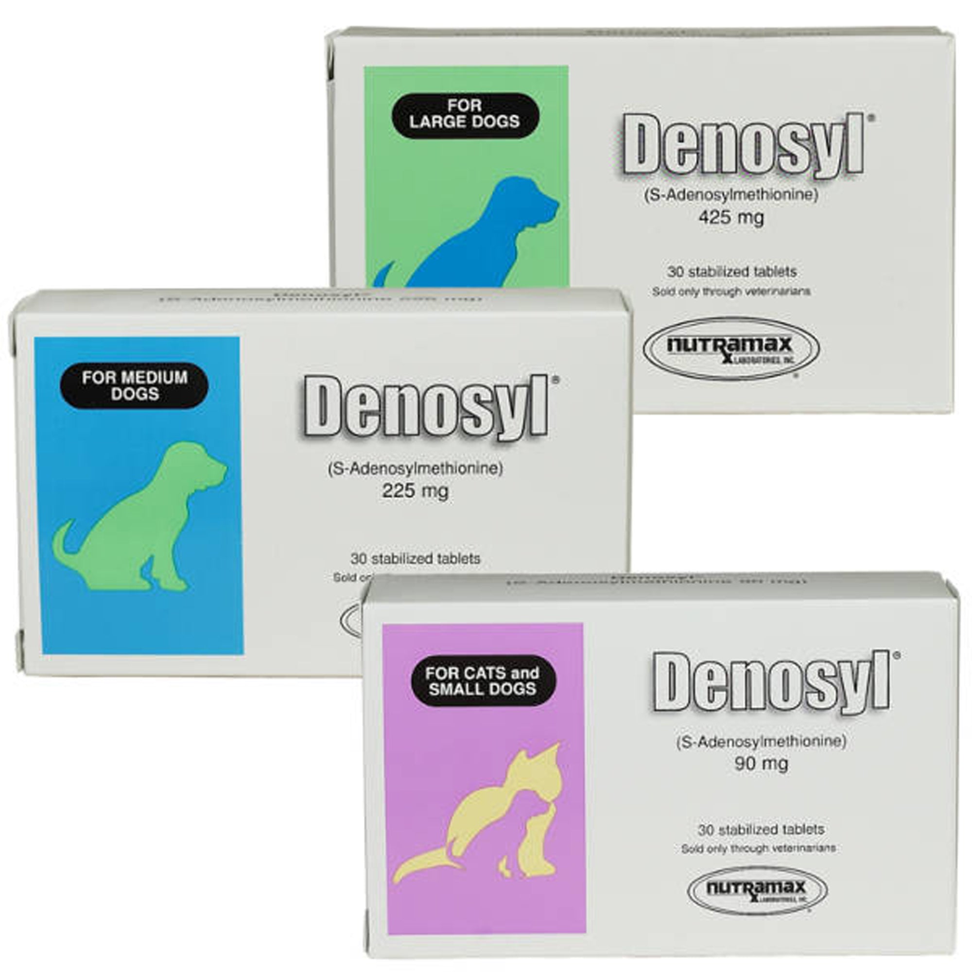 Denosyl Liver and Brain Health Supplement Chewable Tablets For Large Dogs 30 Count - %Single%