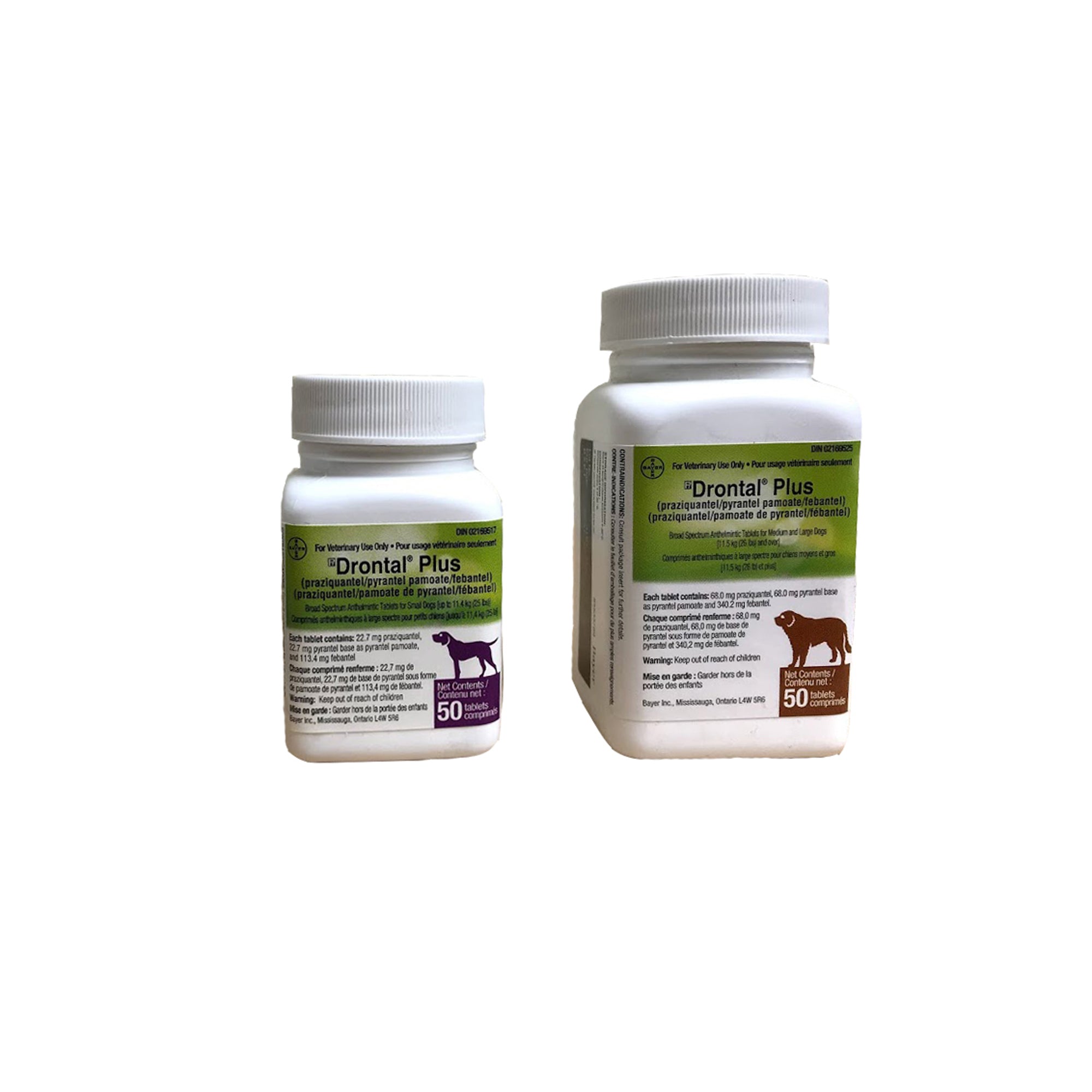 Drontal Plus Tablet for Dogs - 68 mg (Brown - For dogs 11.5 kg and over)