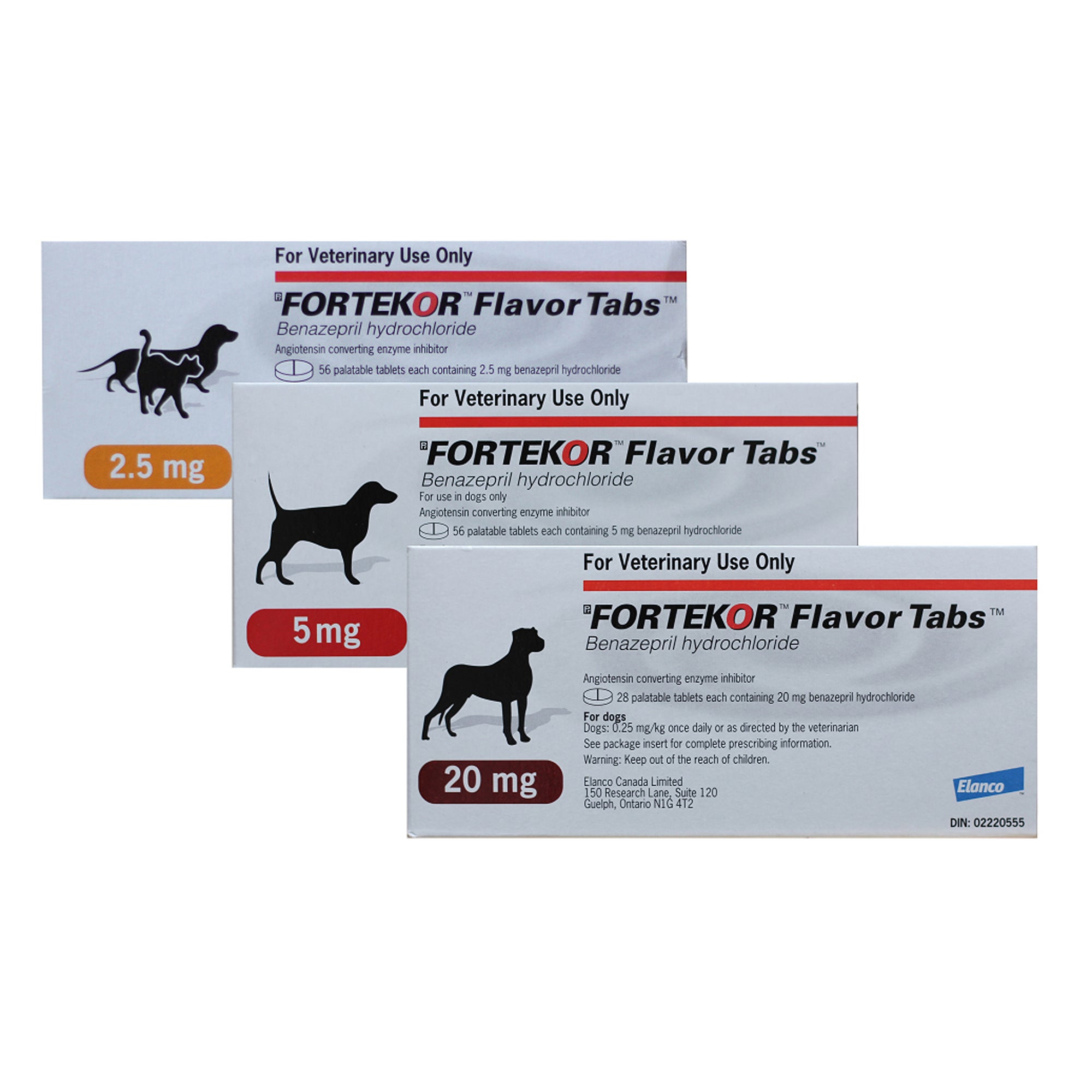 Fortekor (benazepril) Tablet Flavoured - 2.5 mg