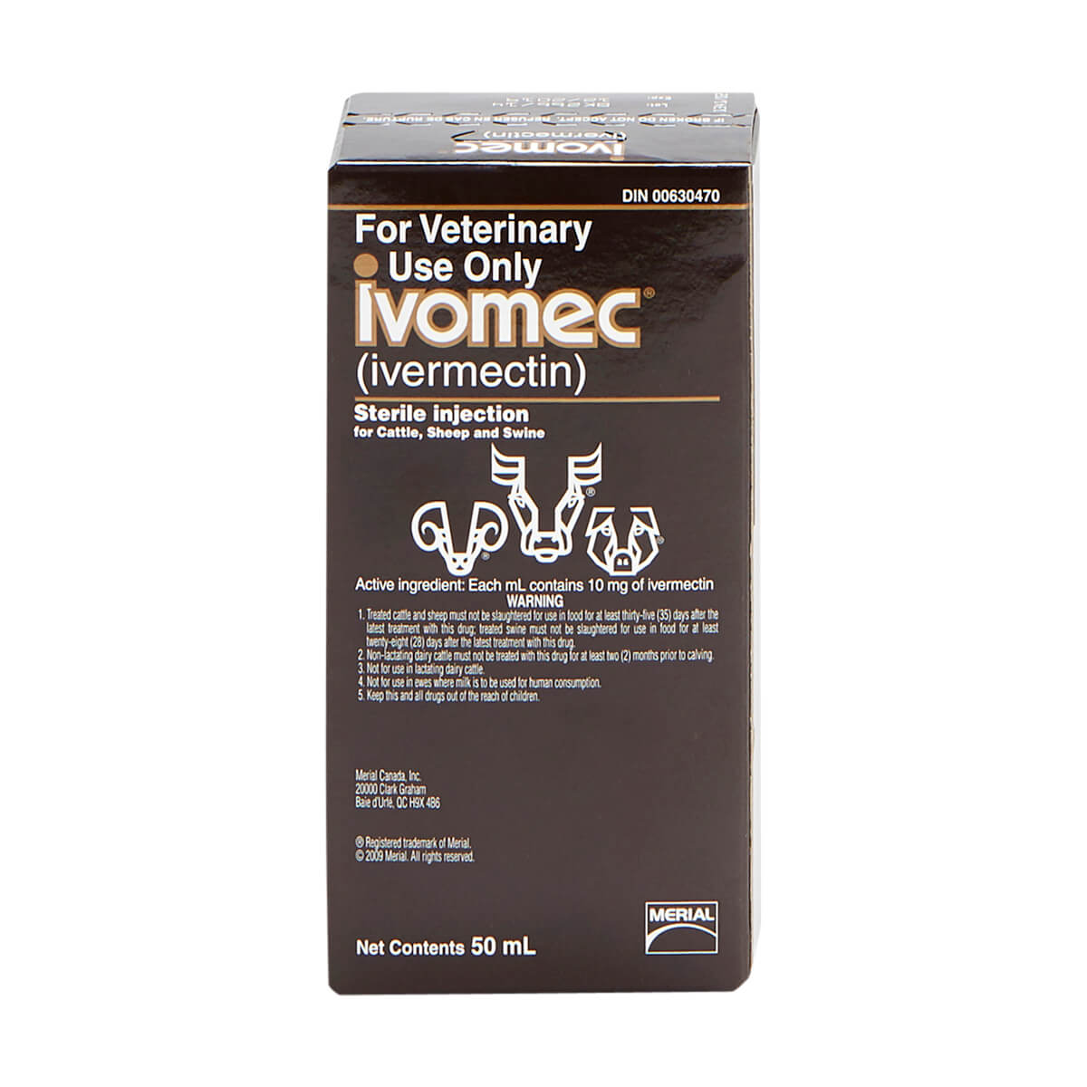 Ivomec (Ivermectin) Injectable Parasite Treatment
