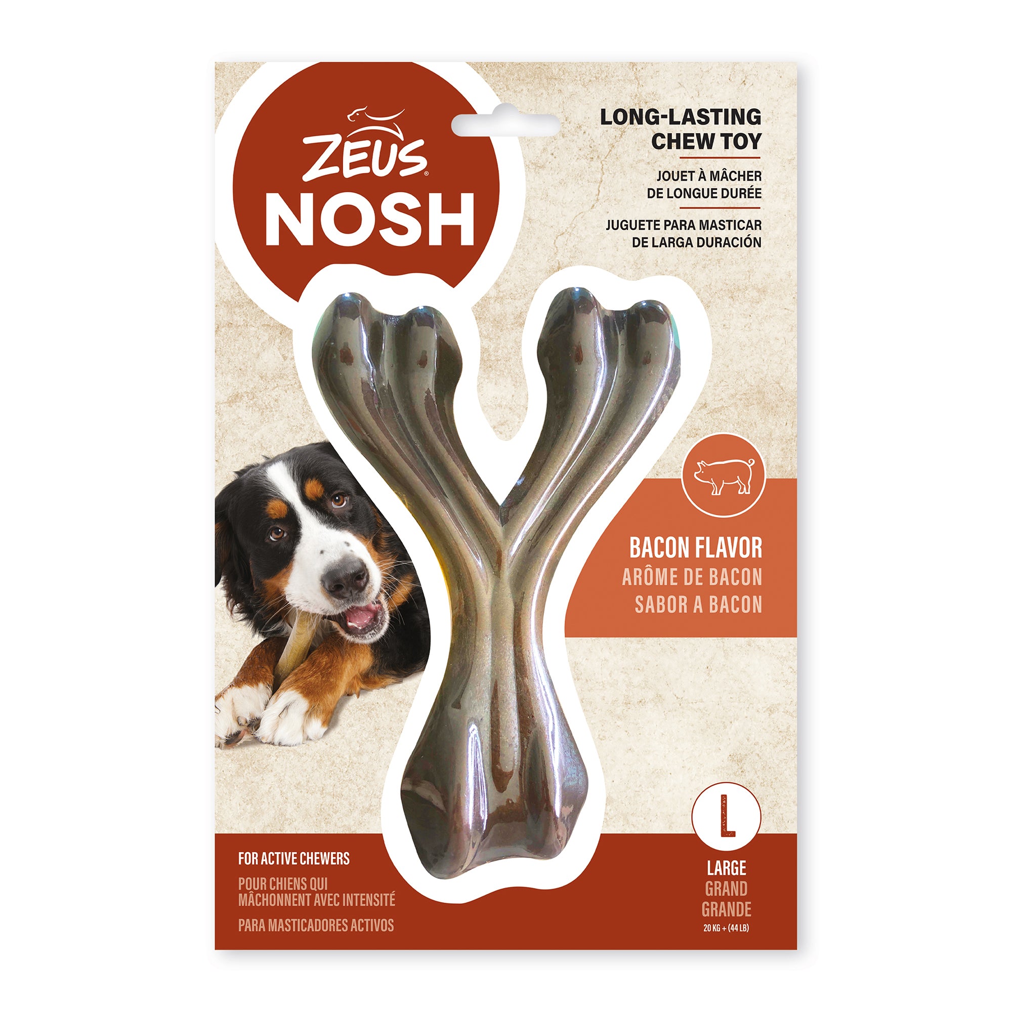 Zeus Nosh Wishbone Chew Toy for Dogs