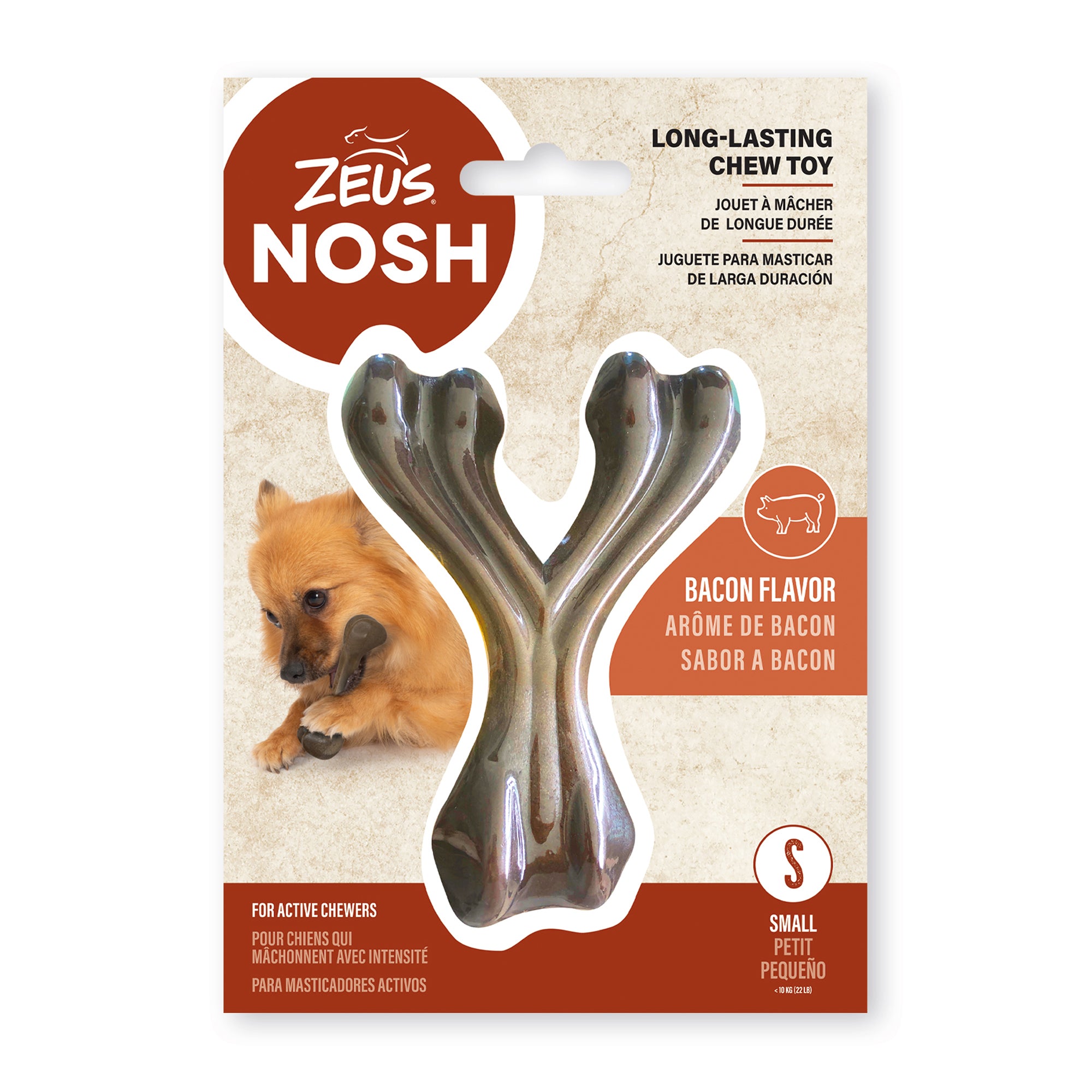 Zeus Nosh Wishbone Chew Toy for Dogs