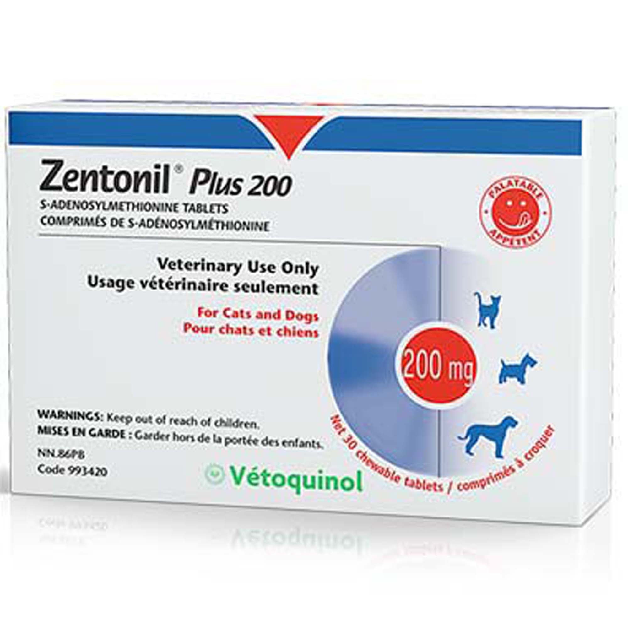 Zentonil Plus 200 Chewable Tablets For Cats and Dogs Over 5 Kg