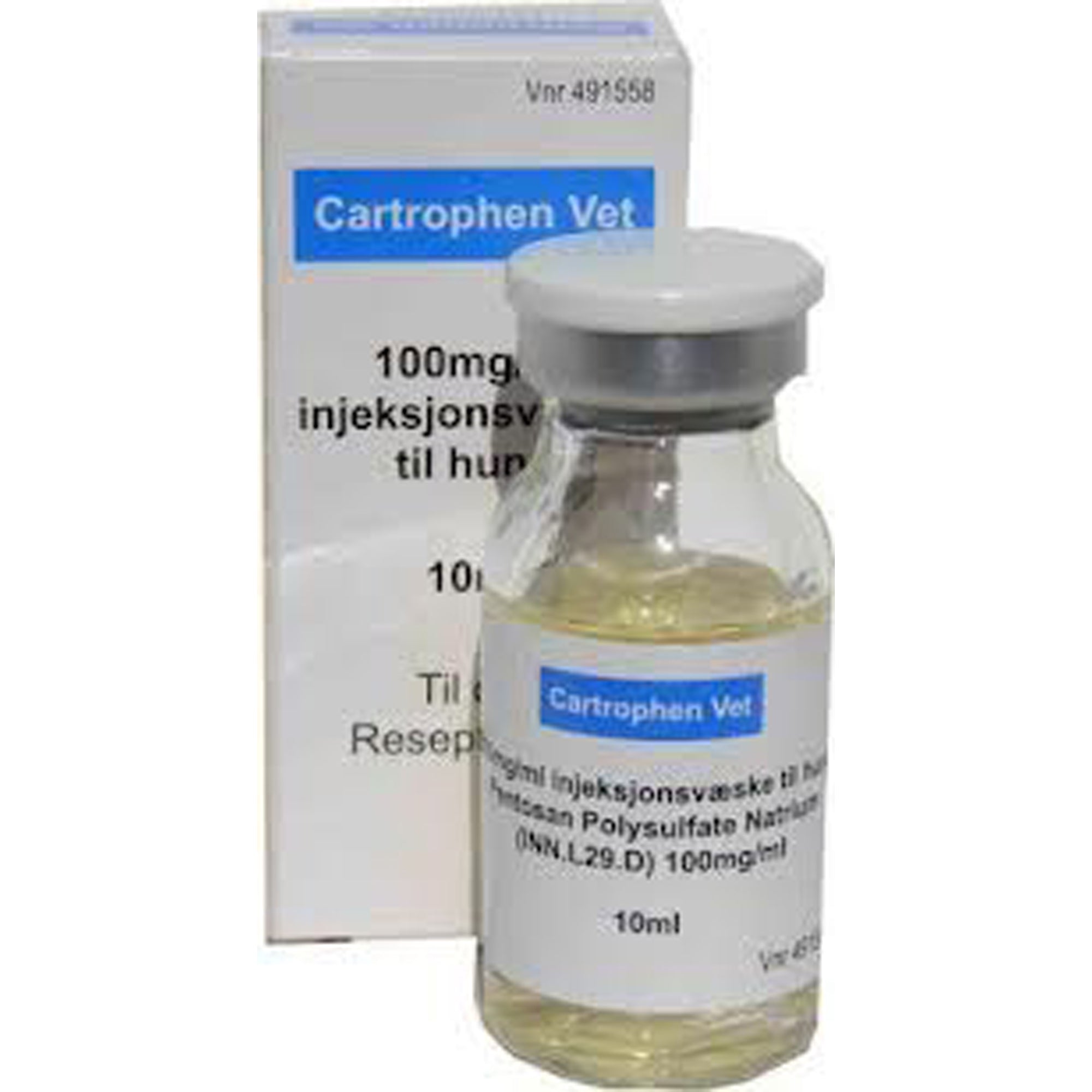Cartrophen Vet (pentosan polysulfate sodium) 100 mg/mL Injection - 10 mL