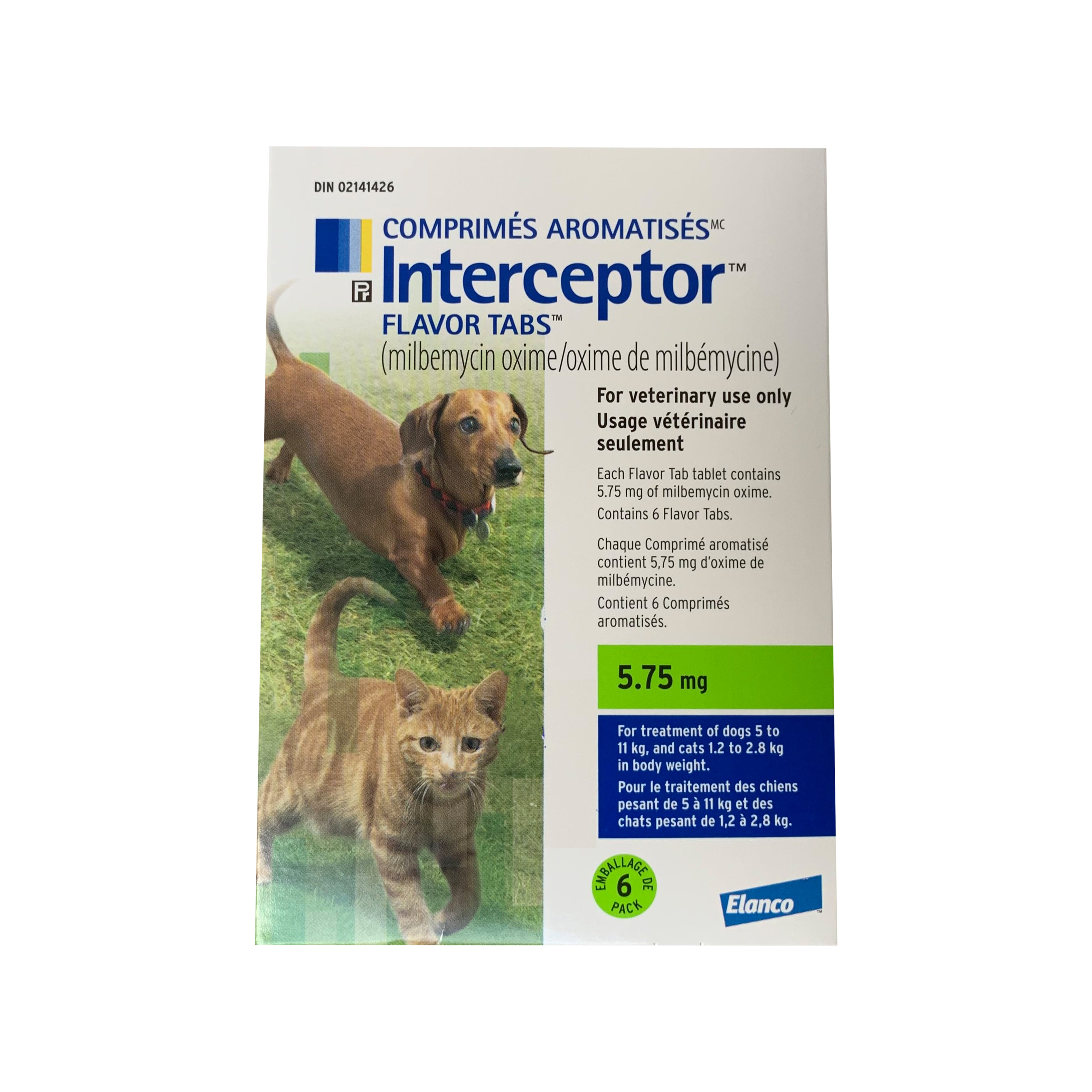 Interceptor Flavoured Parasiticide For Dogs Tablet