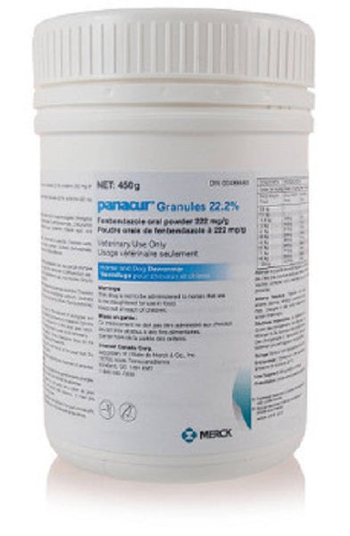 Panacur C (fenbendazole) 22.2% Dewormer Granules - 450 g
