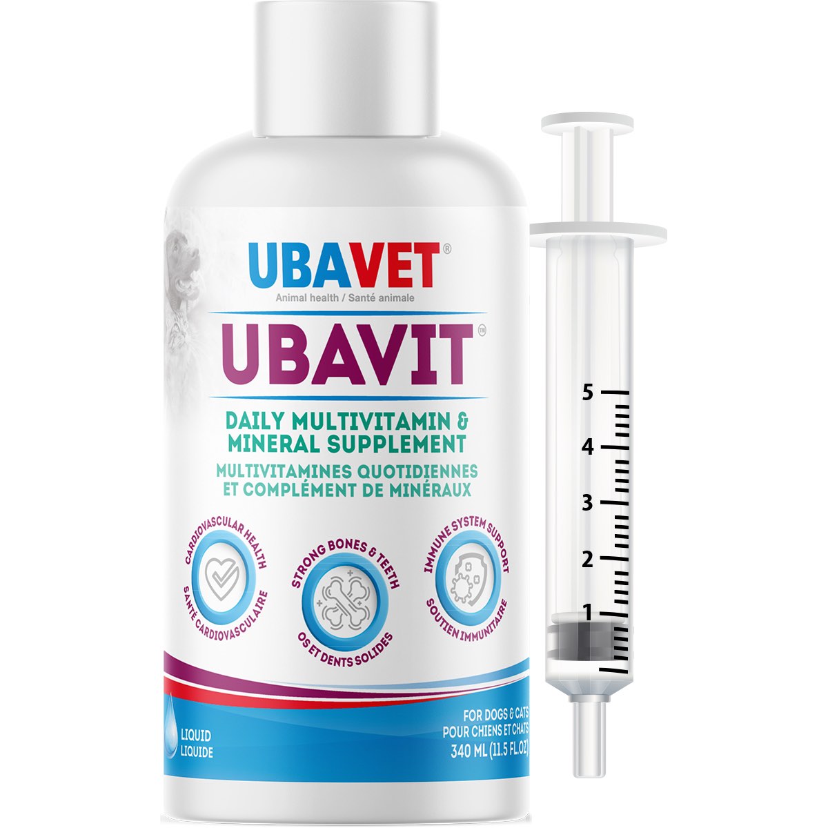 UbaVit Daily Vitamin & Mineral Supplement Liquid