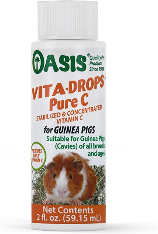 Oasis Vita-Drops Pure C Vitamin C Supplement For Guinea Pigs
