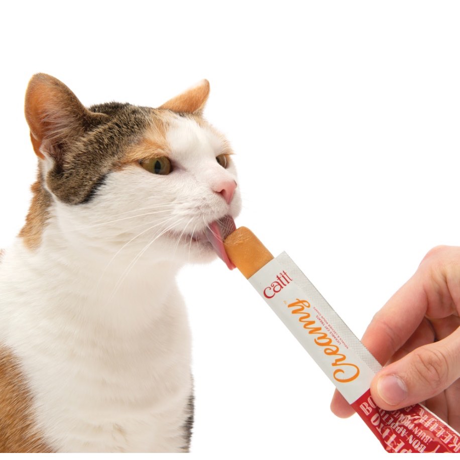 Catit Creamy Lickable Cat Treats Chicken & Liver