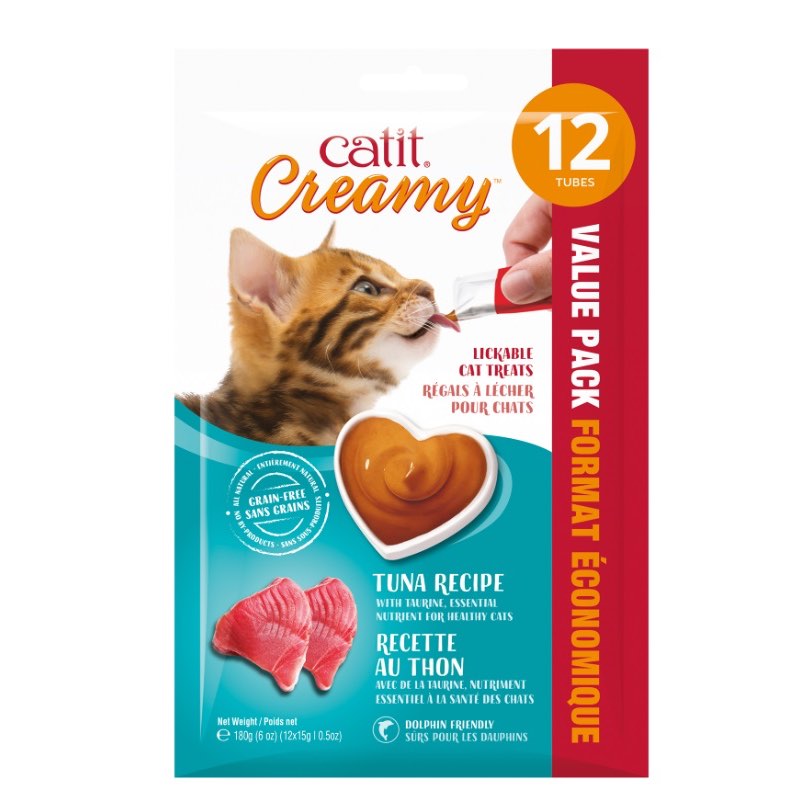 Catit Creamy Lickable Cat Treats Tuna