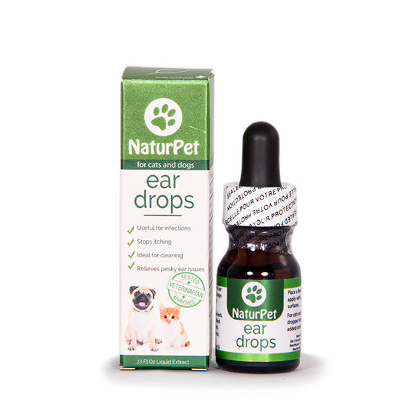 NaturPet Ear Drops For Cats & Dogs