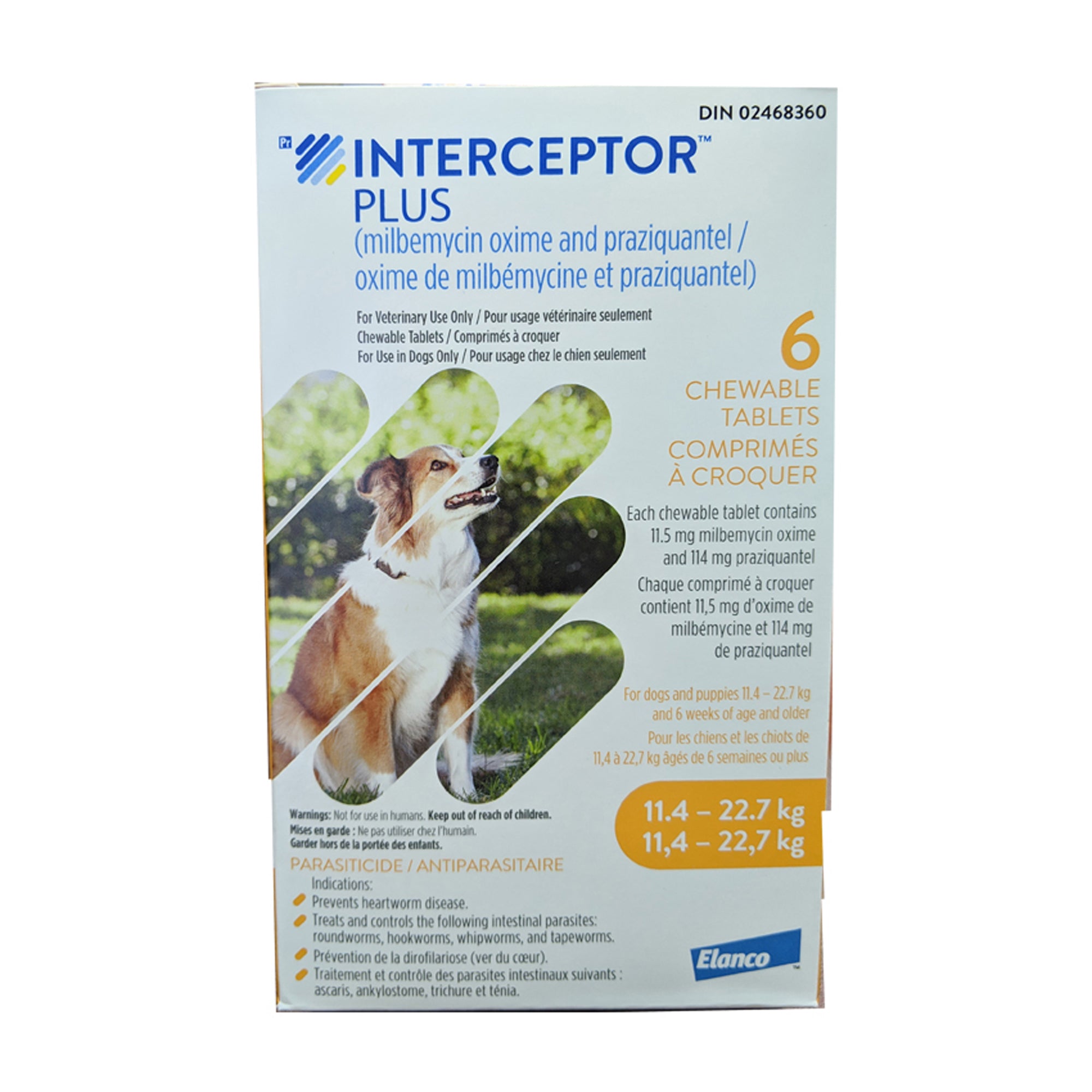 Interceptor Plus Flavoured Tablet For Dogs 3.7 To 11.3 Kg (Green) - 1 Tablet