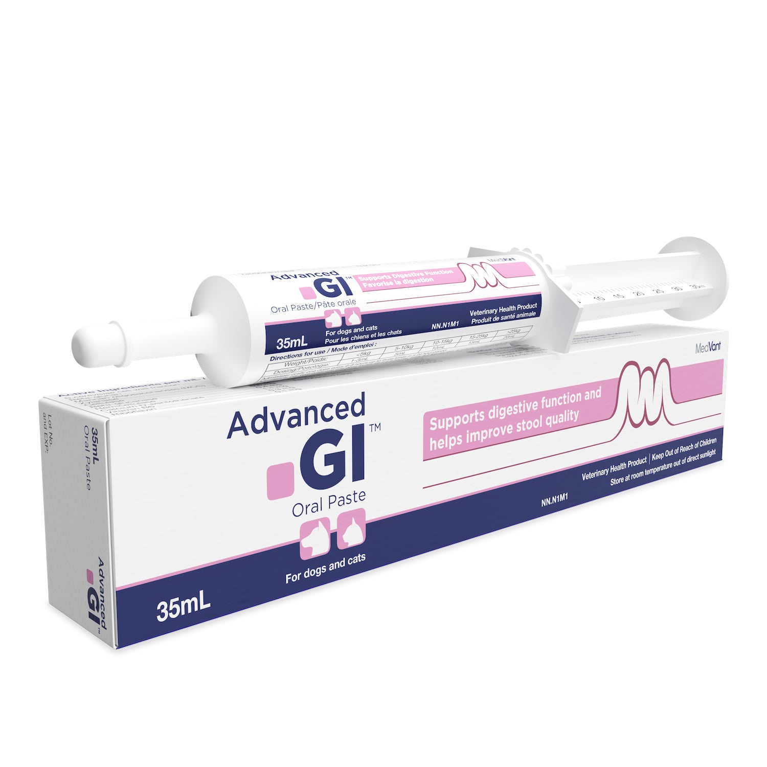 Advanced GI Oral Paste Syringe - 15 mL - Short Date
