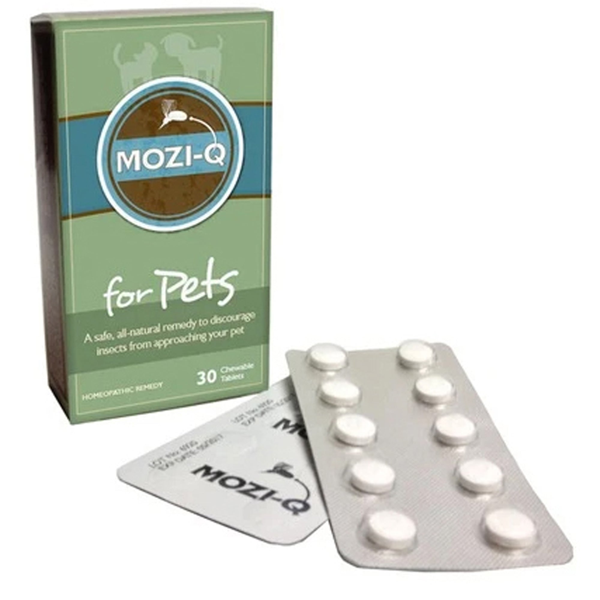 Mozi-Q All Natural Bug Repellent for Pets 30 Count