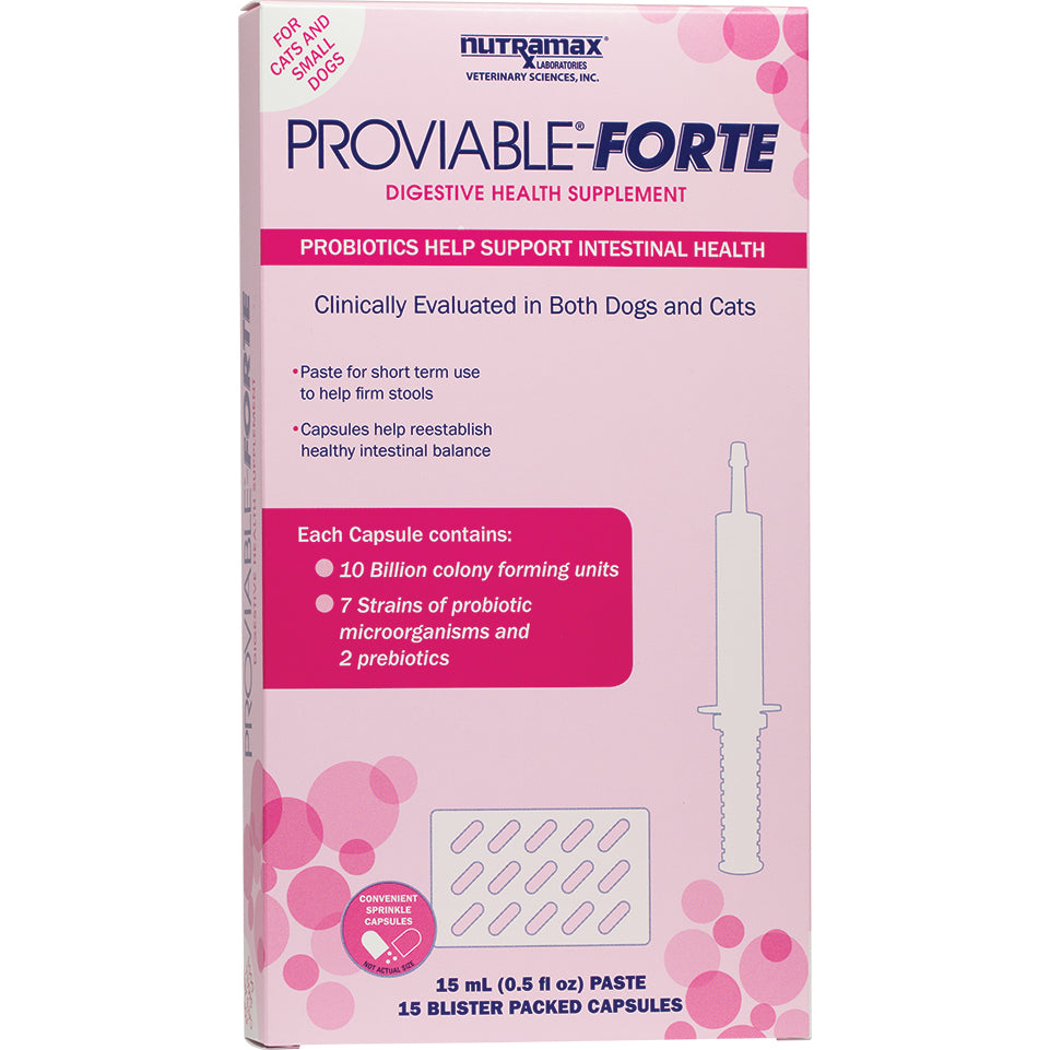 Nutramax Proviable-Forte Digestive Health Supplement Kit