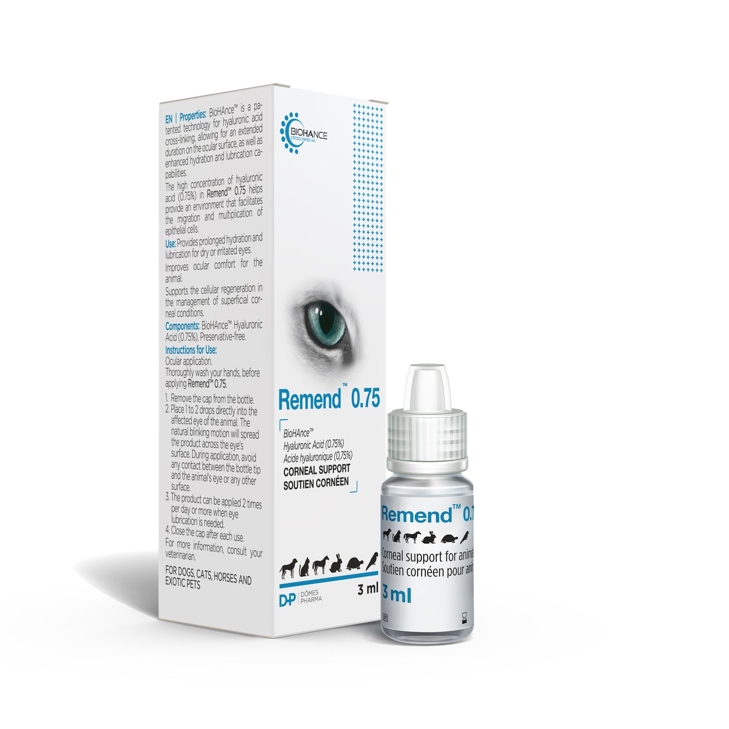BioHAnce Remend 0.75% Corneal Support Eye Drops