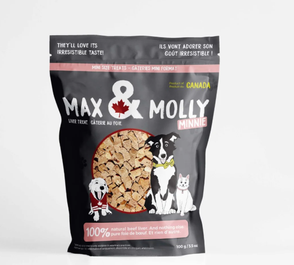 Max & Molly Beef Liver Treats Minnie