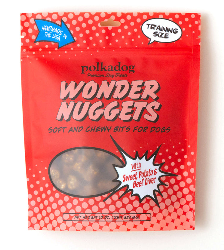 Polkadog Wonder Nuggets Sweet Potato & Beef Soft Chews For Dogs