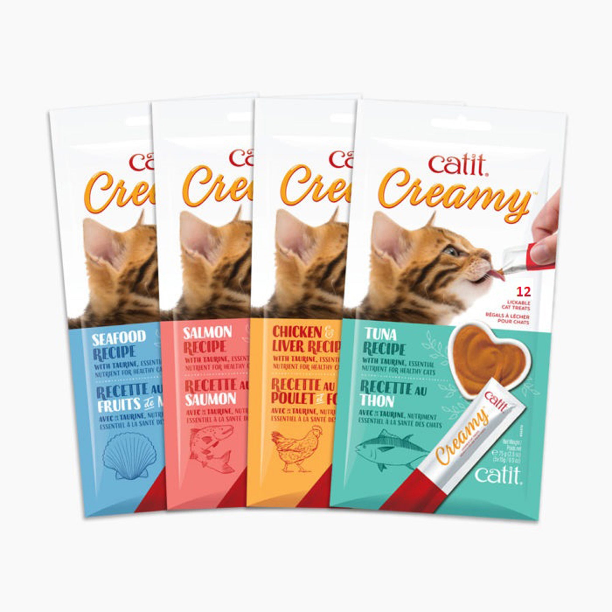Catit Creamy Lickable Cat Treats Tuna