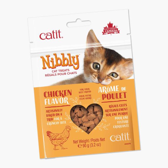 Catit Nibbly Crispy Treats For Cats - Chicken
