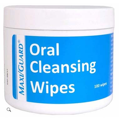 Maxi/Guard Oral Cleansing Dental Wipes For Pets 100 Count