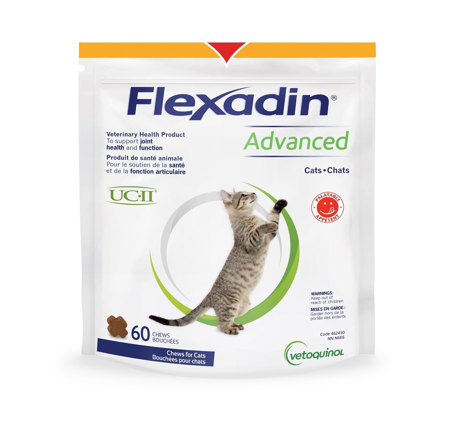 Flexadin Advanced Healthy Joint Health Supplement Chews For Cats - 30 Chews